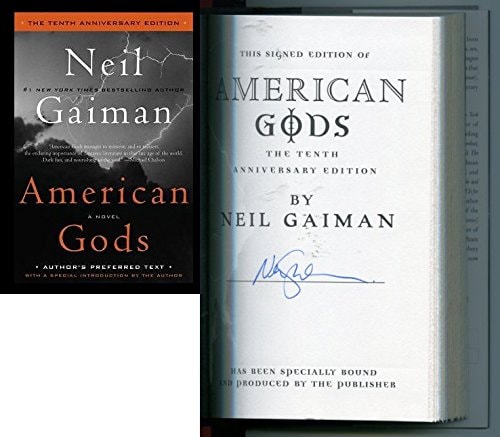 American Gods: The Tenth Anniversary Edition Featuring the Author's Preferred Text cover