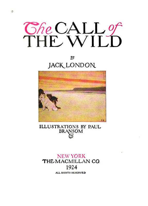 The Call of the Wild cover