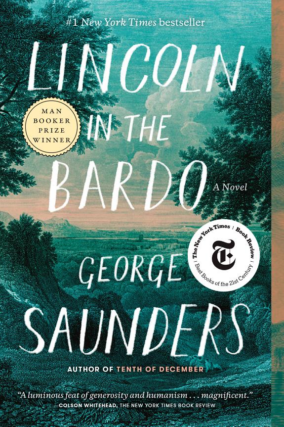 Lincoln in the Bardo cover