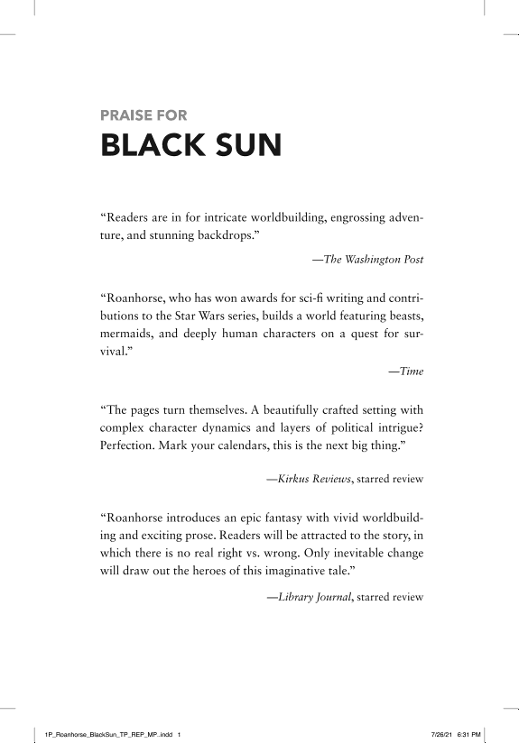 Black Sun cover