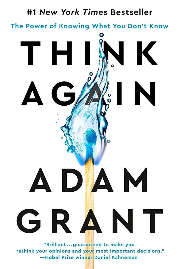 Think Again: The Power of Knowing What You Don't Know cover